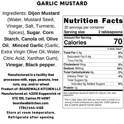 Gourmet Garlic Mustard