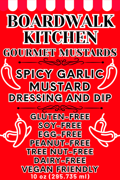 Gourmet Spicy Garlic Mustard